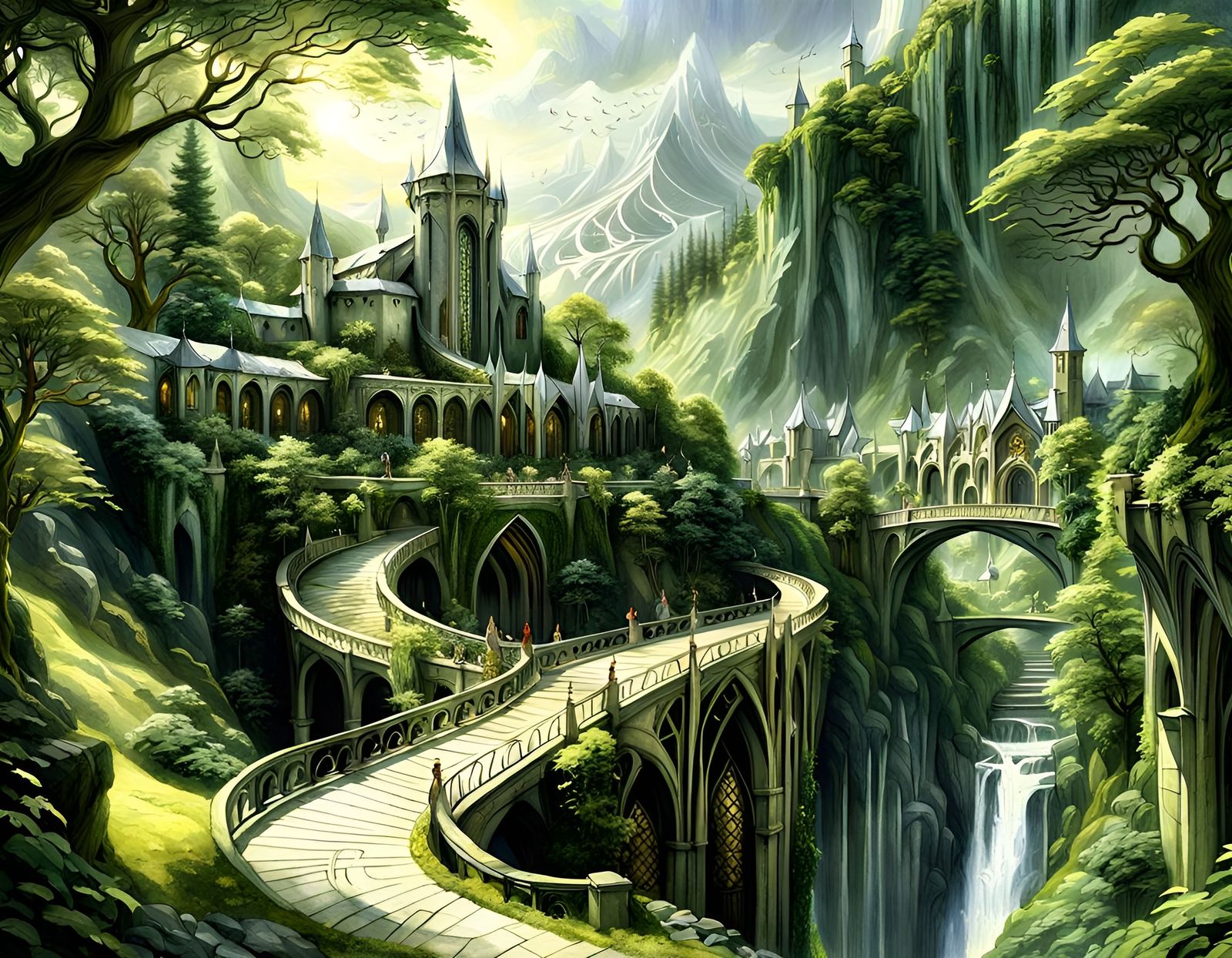 The Entrance To Rivendell