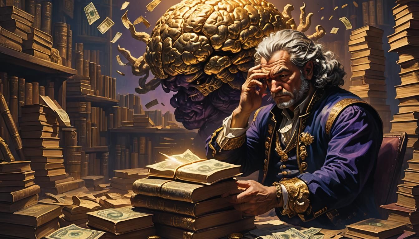 Fantasy Art: Brain, Wealth, and Knowledge