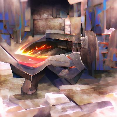 AI Generated Image of a Forge