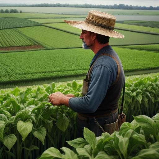 Farm in Duality: Harvest of Beauty and Decay