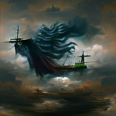 Sinister Flying Dutchman Artwork