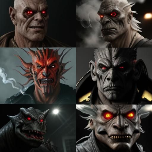 Mesogog Transformation: Live-Action T-Rex Villain