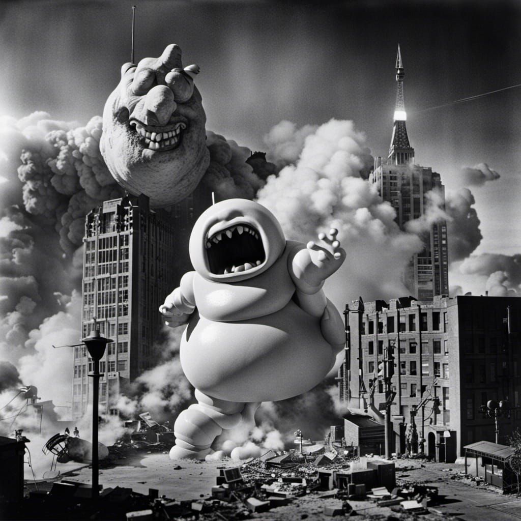 Classic monsters on a rampage