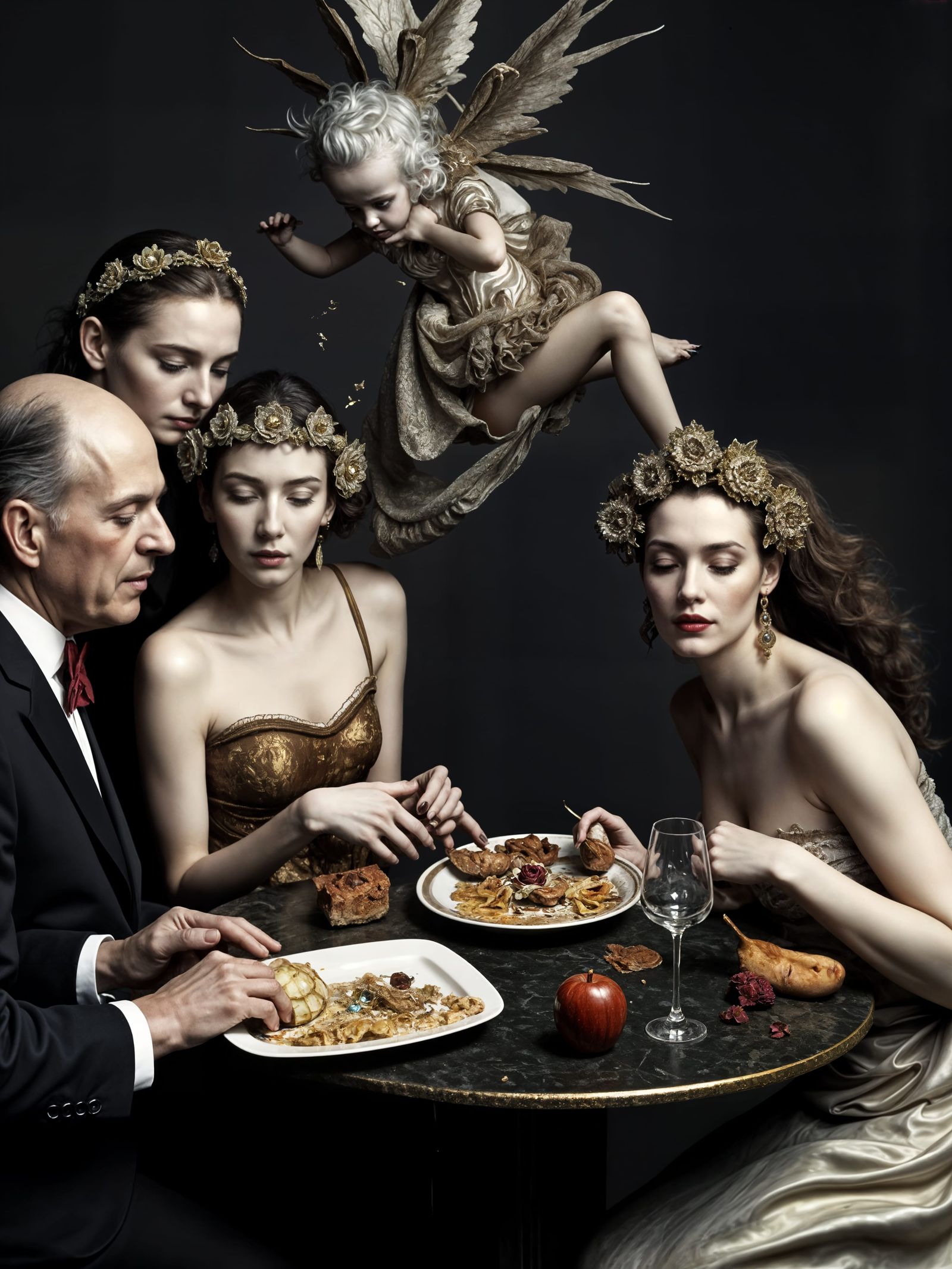 stunned in the moment