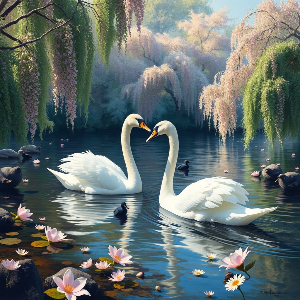 🦢 Les Amants du Lac 🦢