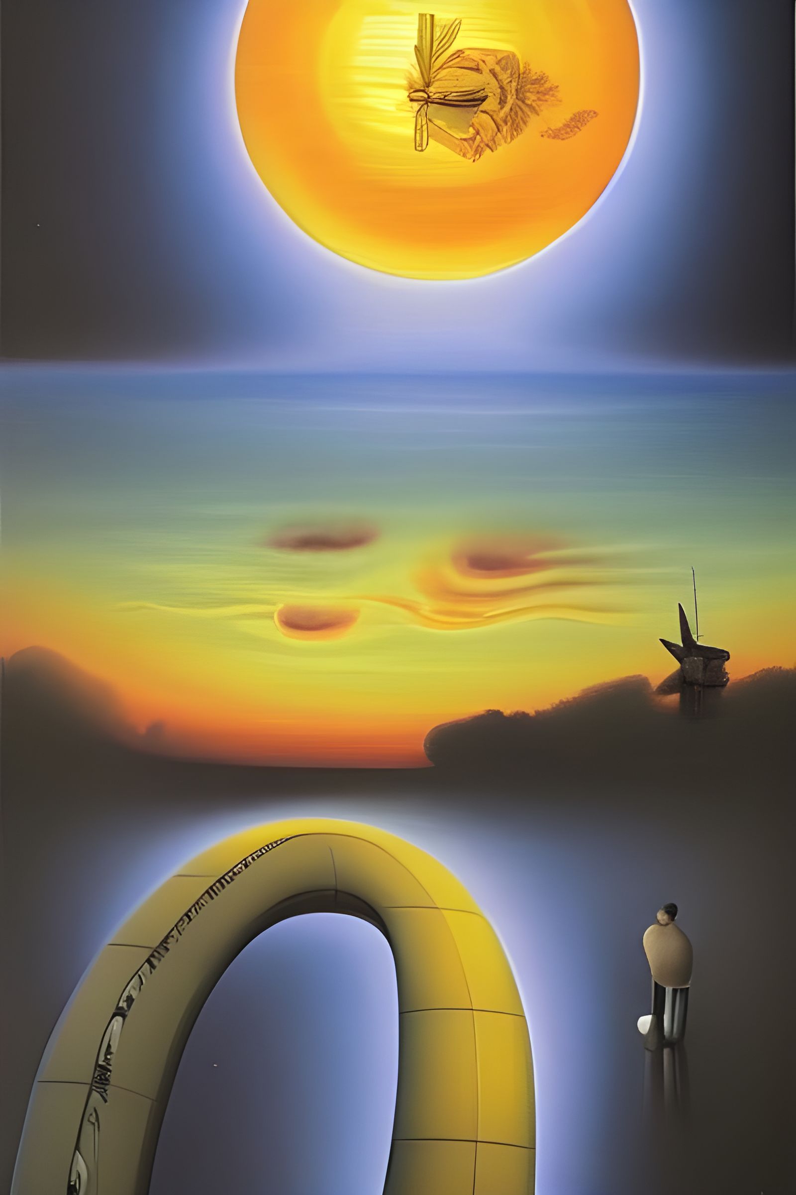 Surreal Goodnight in Dutch Master Style