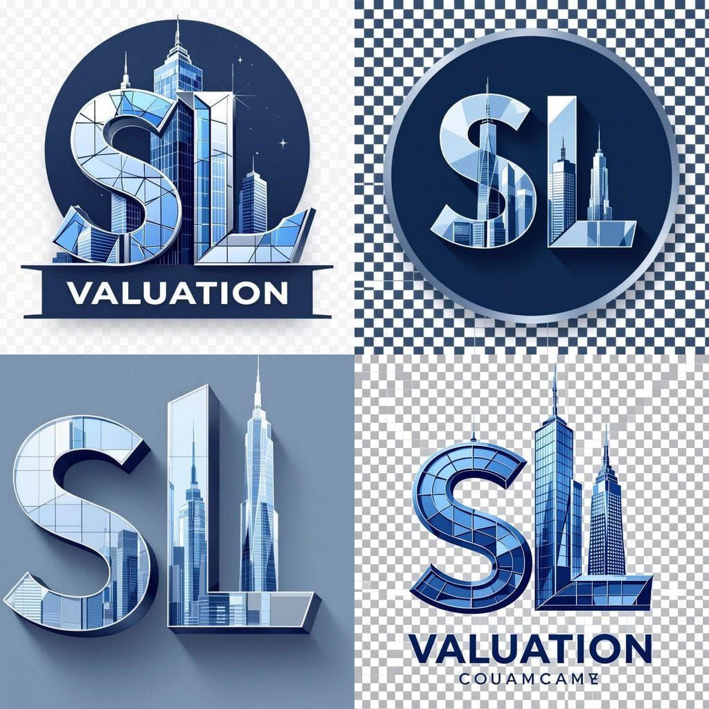 Minimalist Skyscraper Logo for Valuation Company