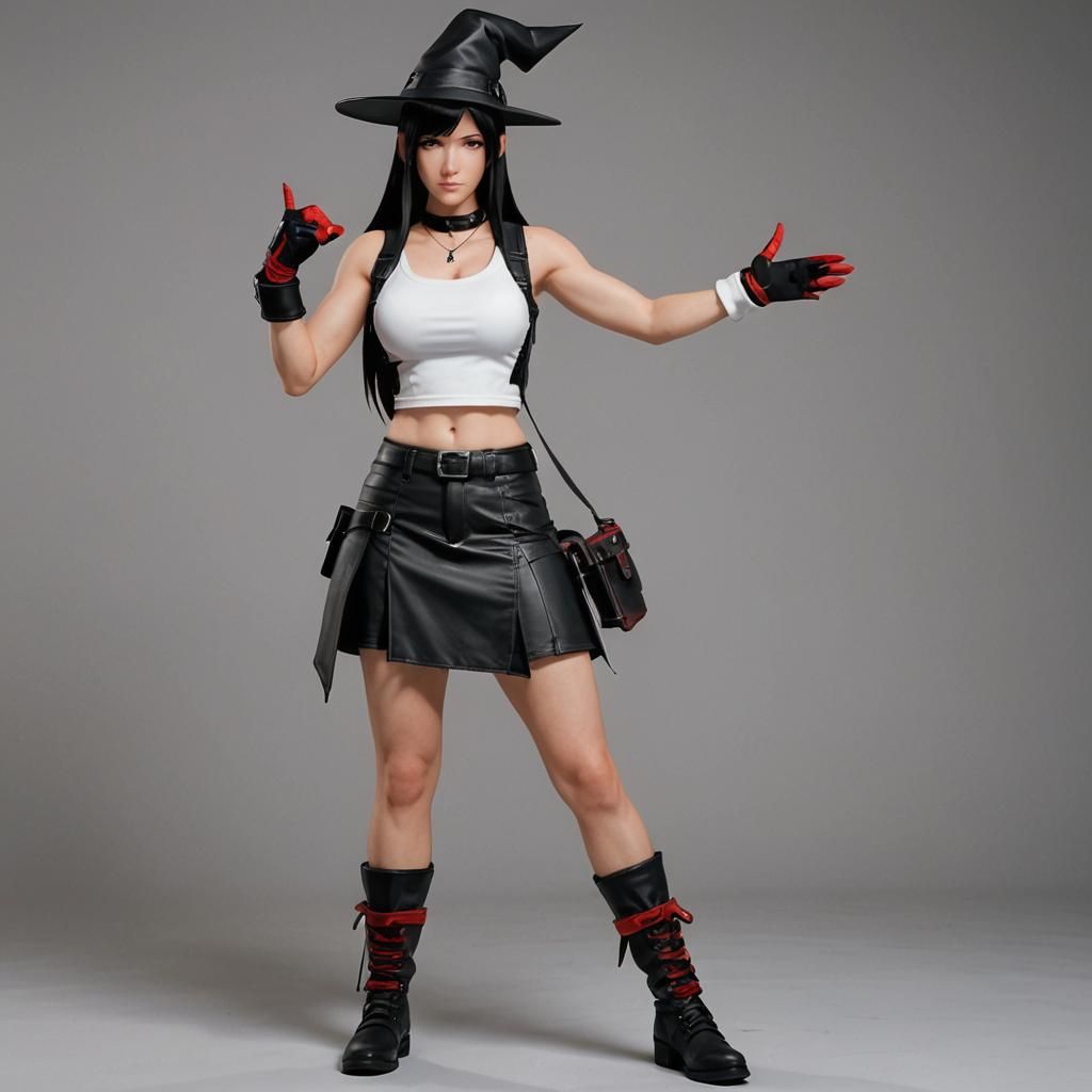 Tifa Lockhart in Witchcore Fashion