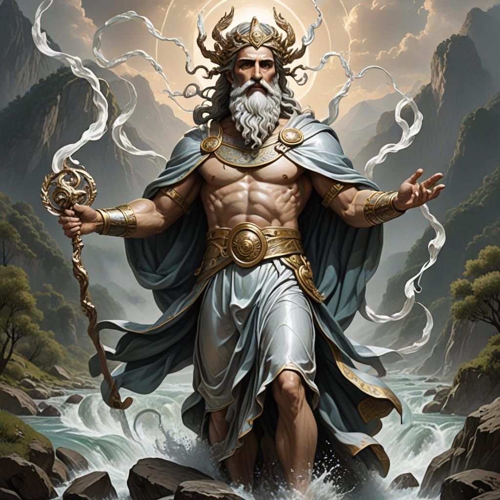 Majestic God of Shimmering Achelous River