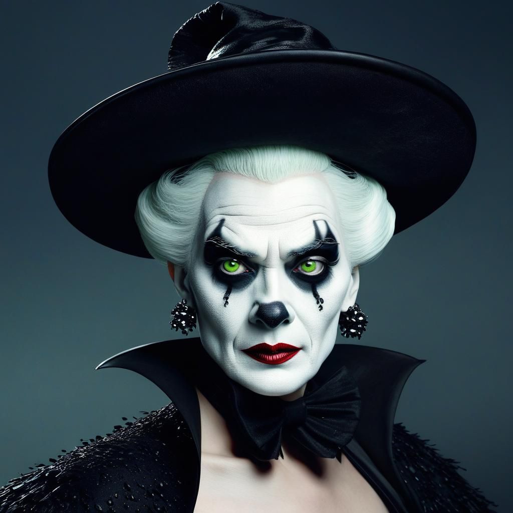 Villainous Hybrid: Wicked Witch and Cruella