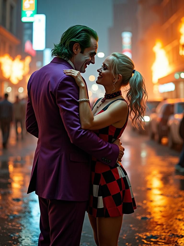 The Joker and Harley Quinn
