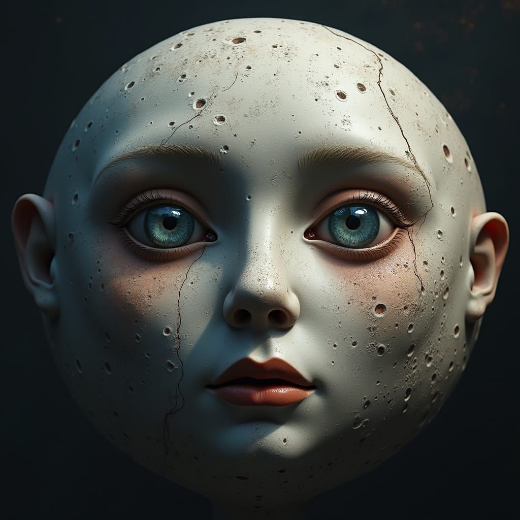 Enigmatic Lunar Being