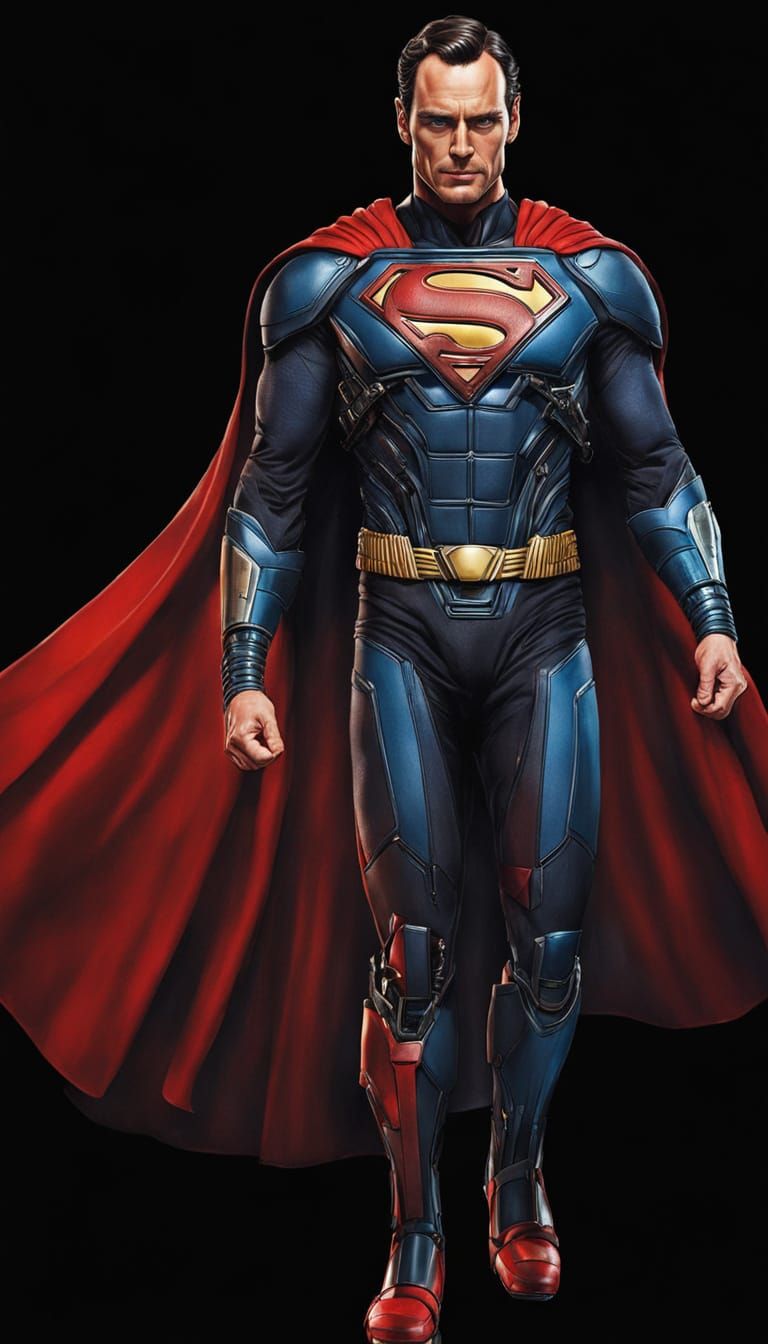 Cyborg Superman: Ultrarealistic and Super Detailed