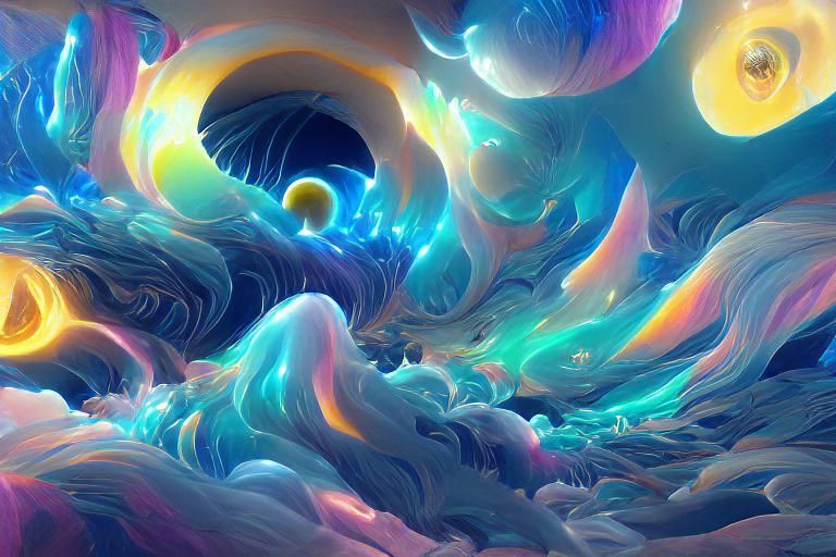 Mystical Portal to Another World in Digital Art