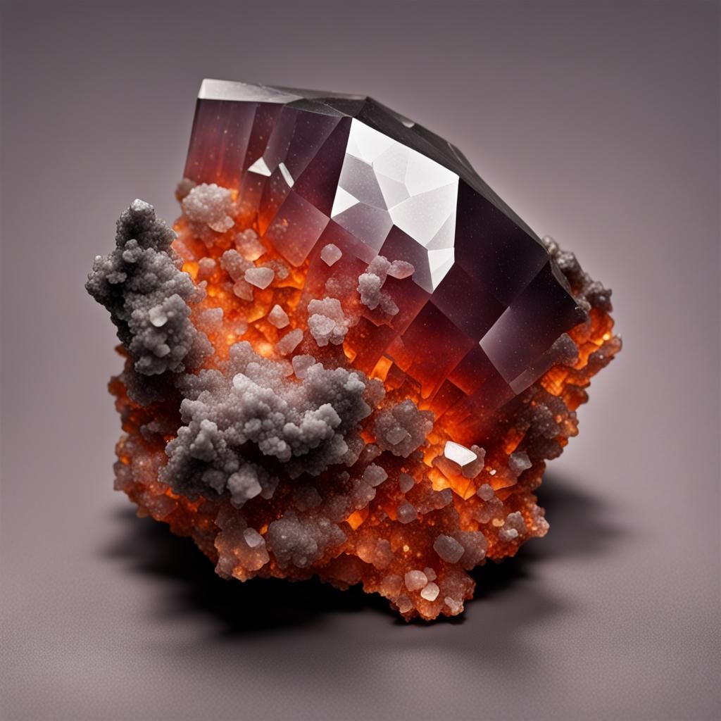 Rarest Mineral on Earth: An AI Rendering