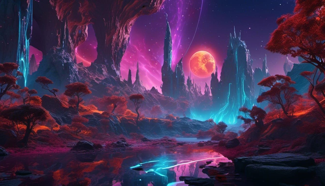 Neon<lora:Space madness:1.0>