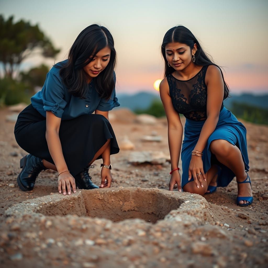 Korean and Indian Authors Discover Ancient Artifacts