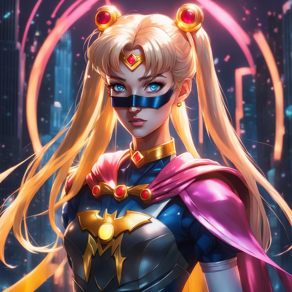 Pretty Guardian Sailor Bat-Moon!