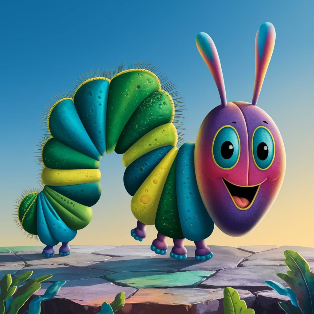 Excited Caterpillar