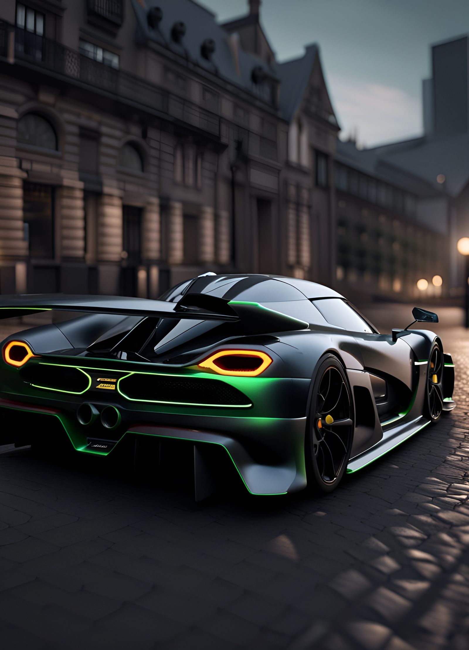 Koenigsegg Jesko 8k Concept Art