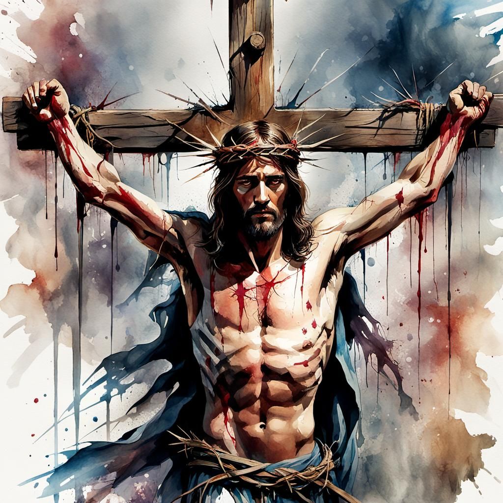 Crucified for our sins! - For God so loved the world that he...