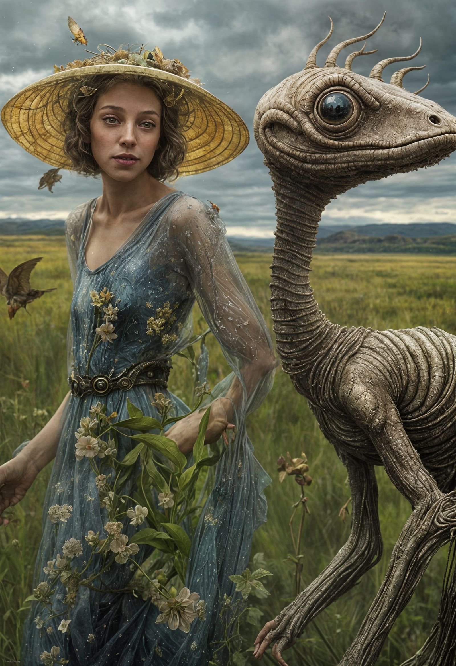 Alien People Pets in Bizarre Magical Realism