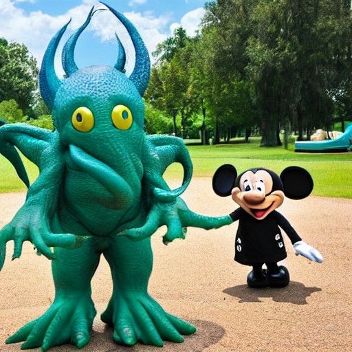 Fun with Mickey and Monsty