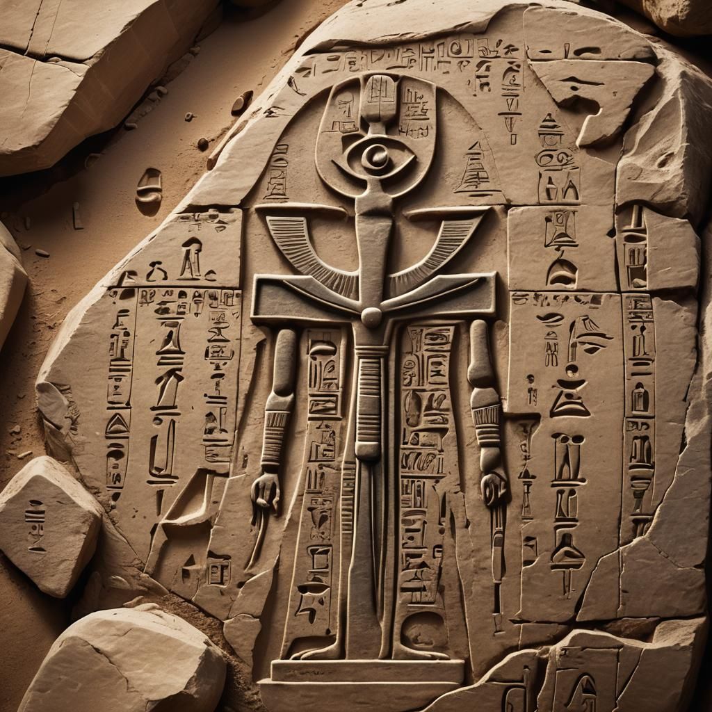 Carved Hieroglyphs: The Word Forgive in Stone
