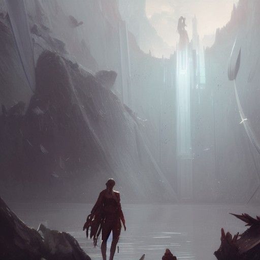 Epic Fantasy Art in the Style of Rutkowski
