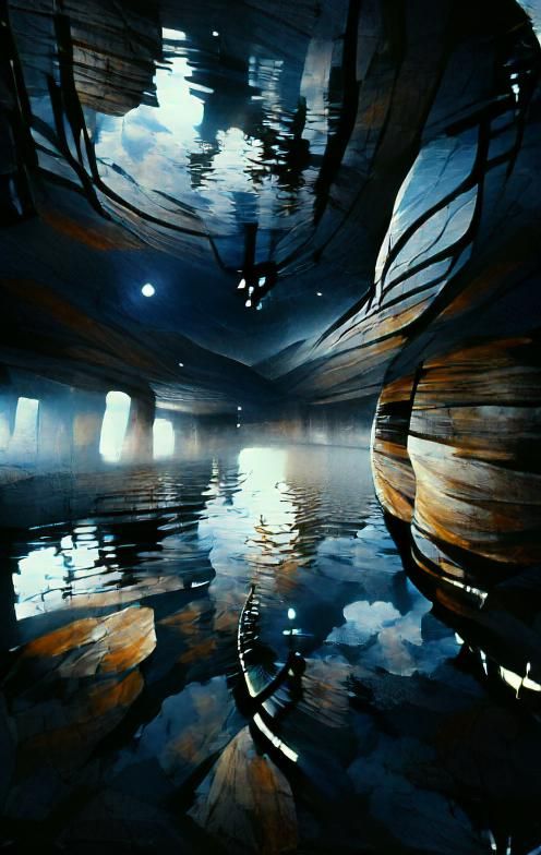 Weightless in Comforting Darkness: Galactic Geometric Art