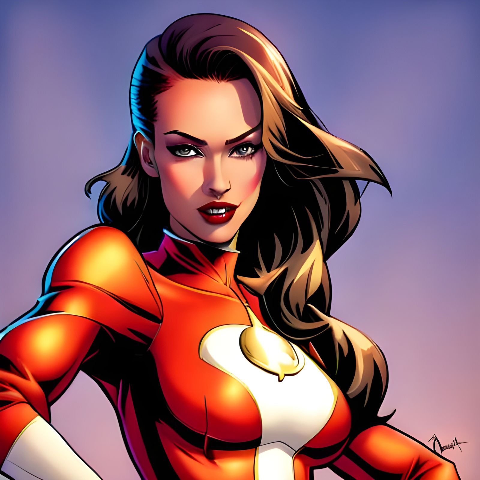 Girl Boss in DC Universe Style