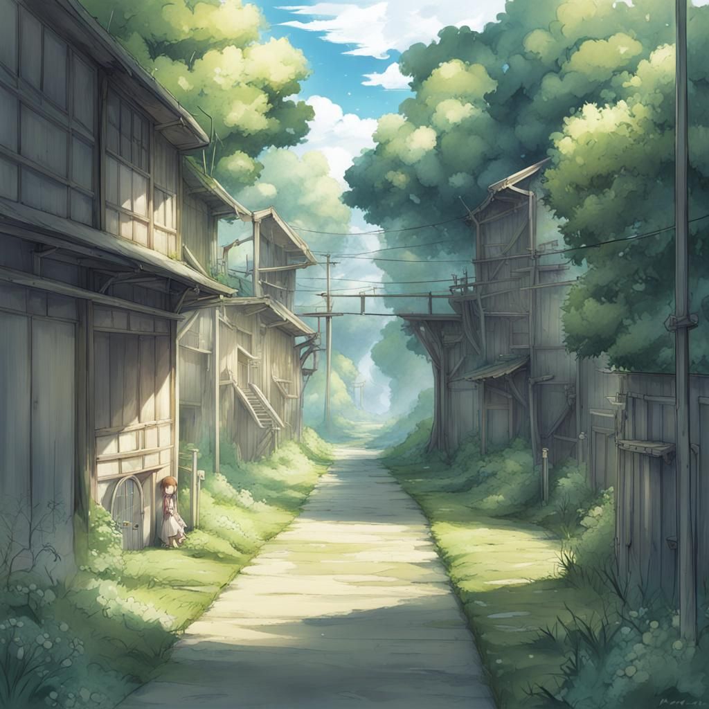 Anime Style Environment Art