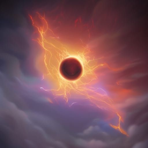 Majestic Phoenix in Flight: Digital Art