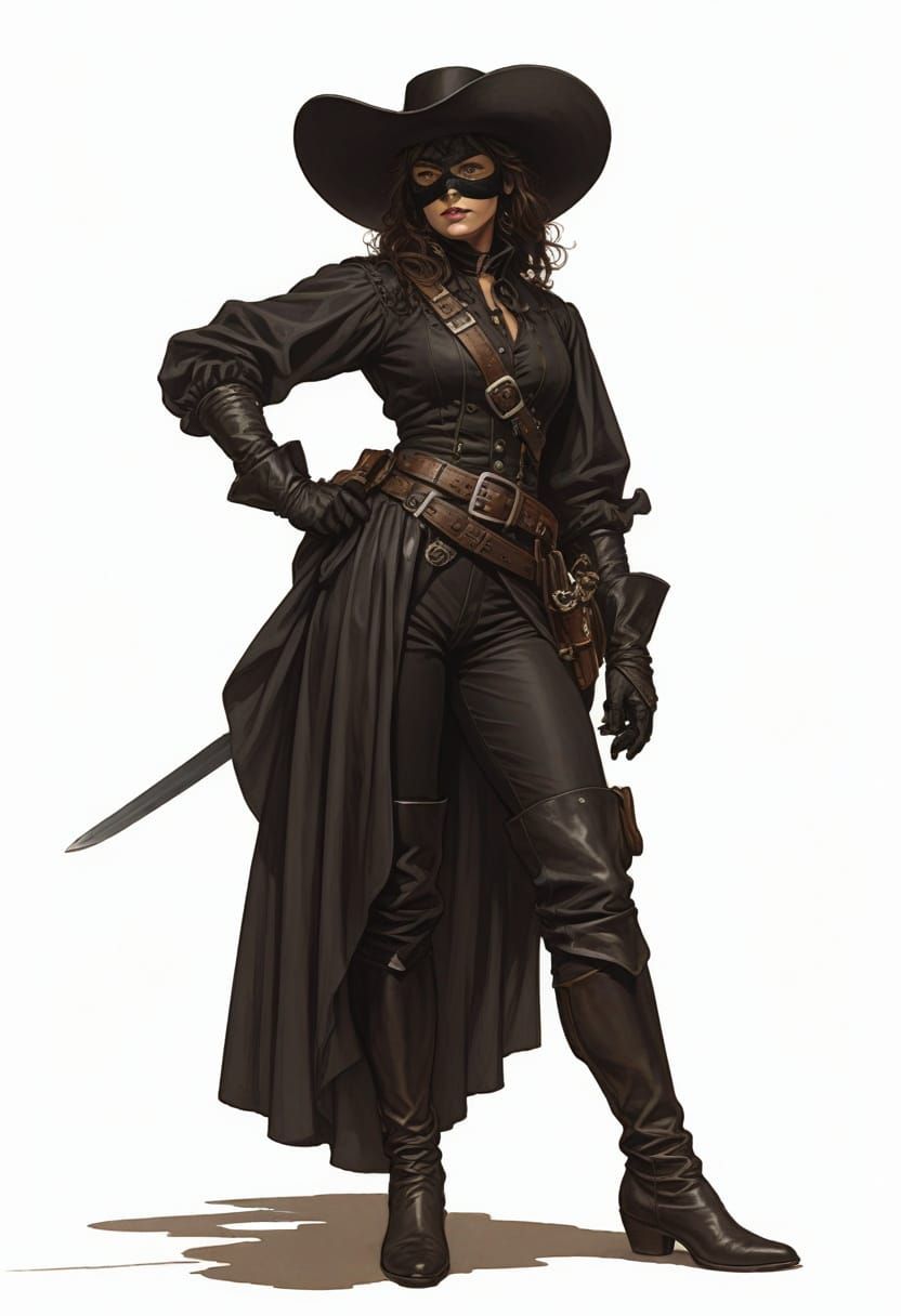 Heroic Female Highwaywoman from 17th Century France