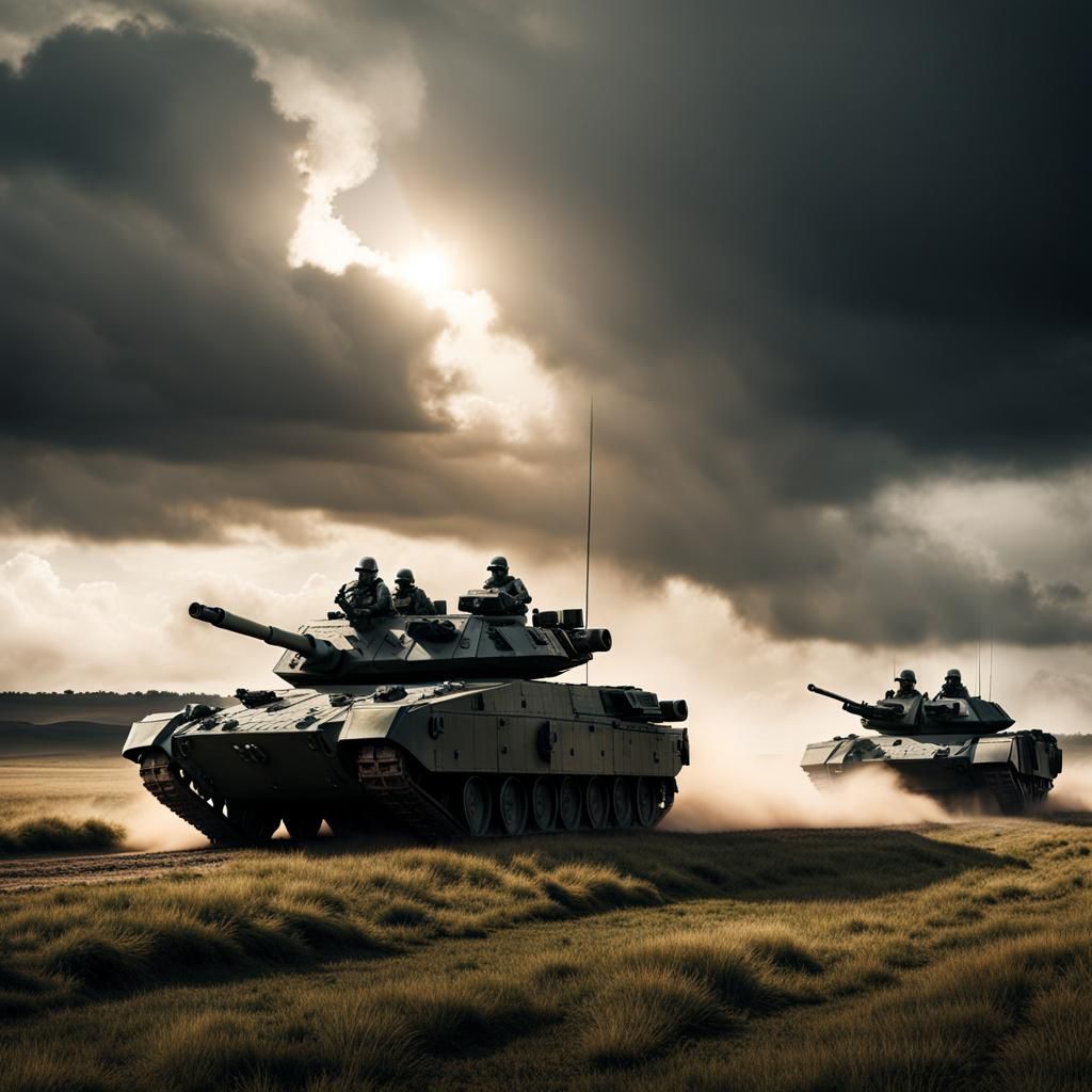 Imperial Stormtroopers Exit Armored Vehicle: Digital Matte P...