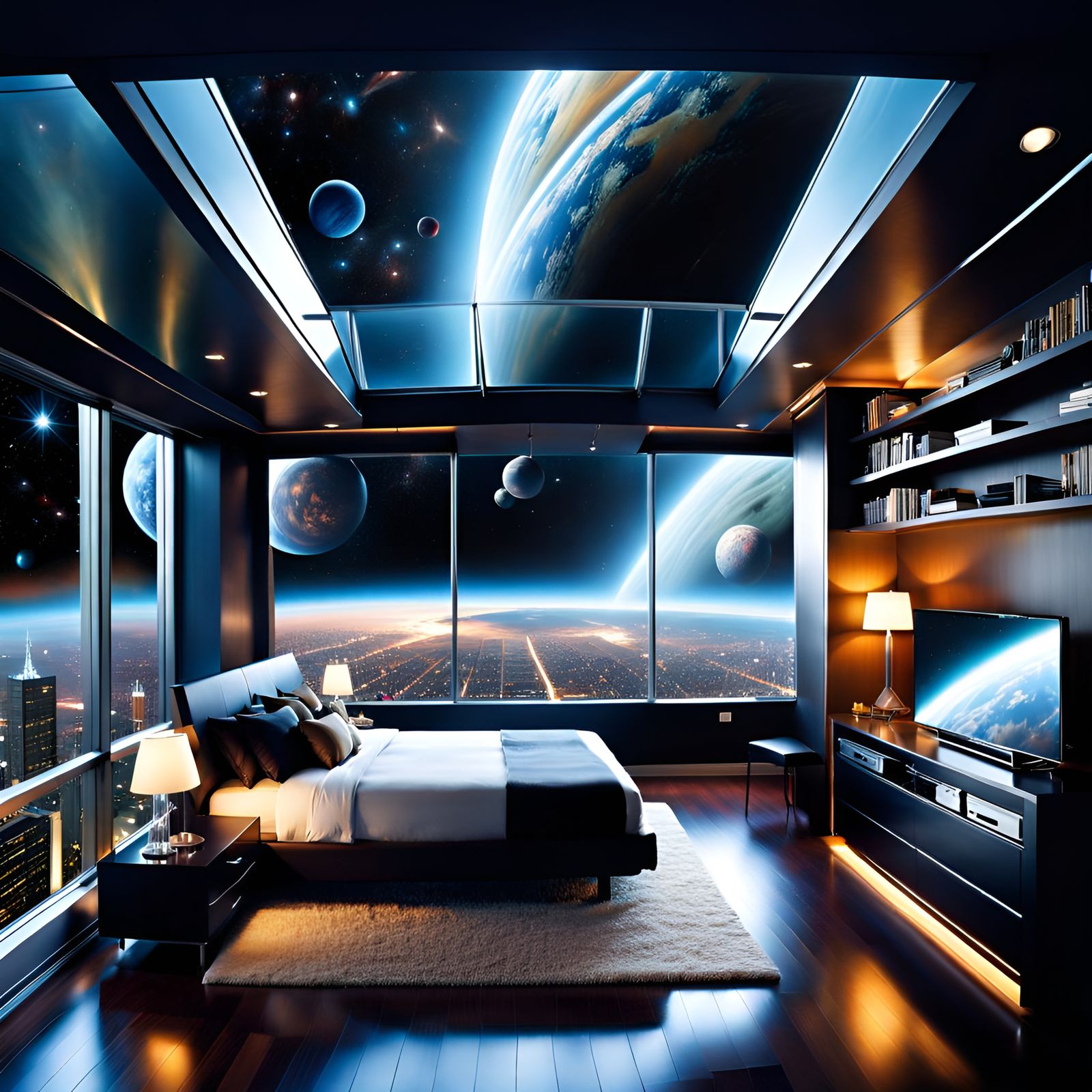 Luxury Spaceship Condominium