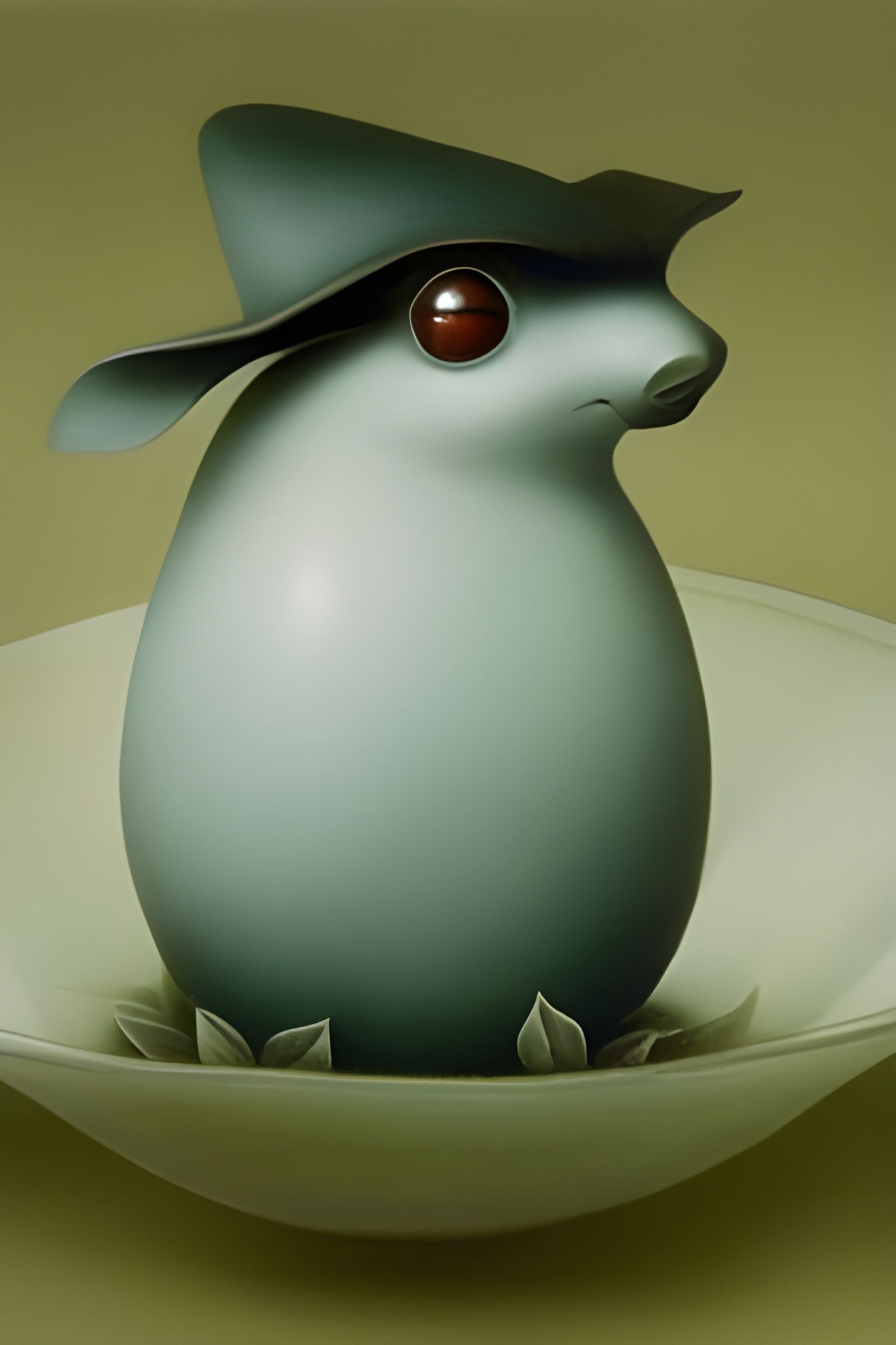 Anthropomorphic Easter Eggs in Fantasy Village