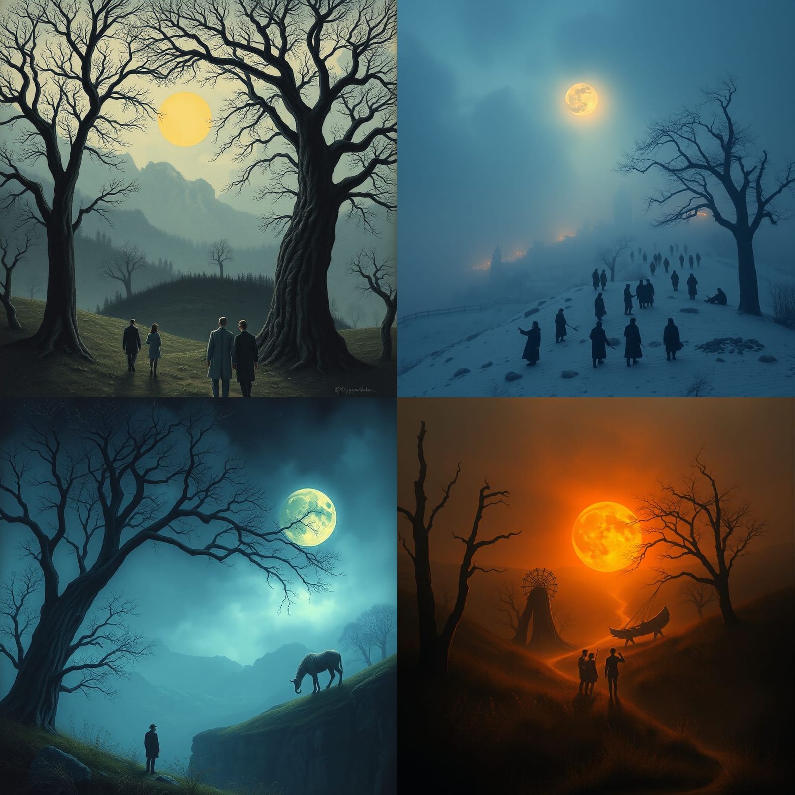 Crowded Hills of Time: A Vision of Eternity