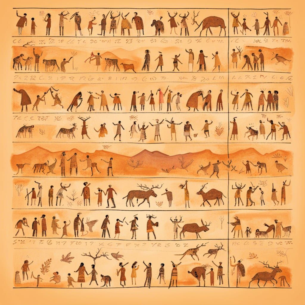 Excel Spreadsheet as a Cave Painting