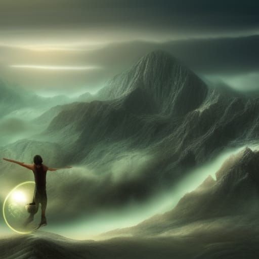 Energy Transfer: A Detailed Matte Painting