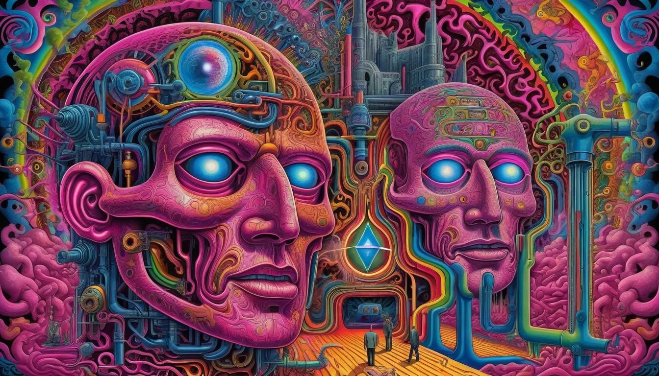 Psychedelic Surrealism Tribute: Welcome To The Machine