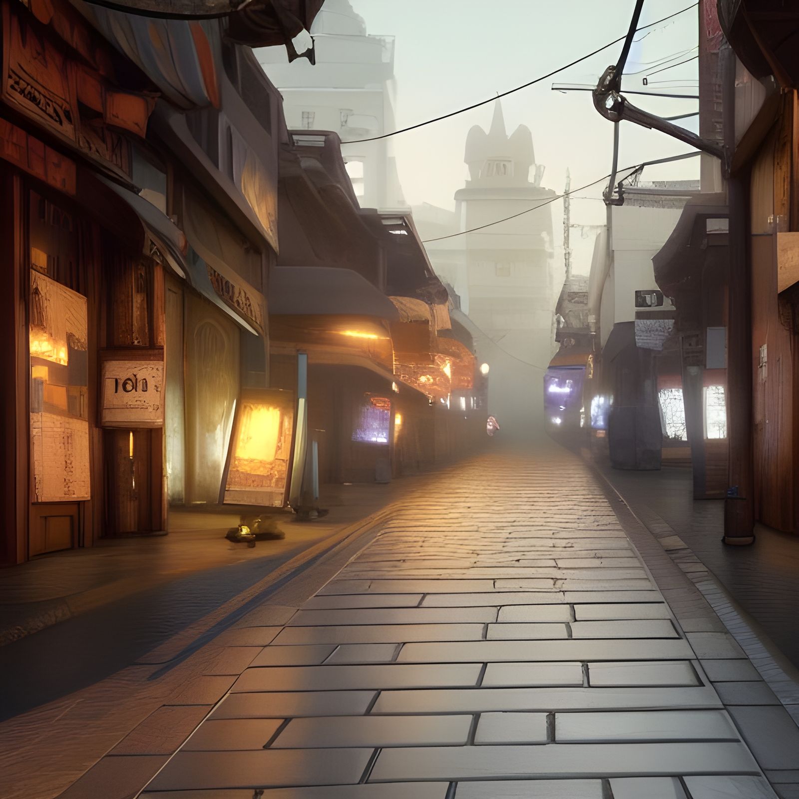 Kamakura Streets in Detailed CGI Style