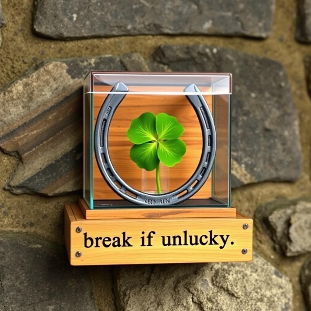 Horseshoe and Clover Emergency Box