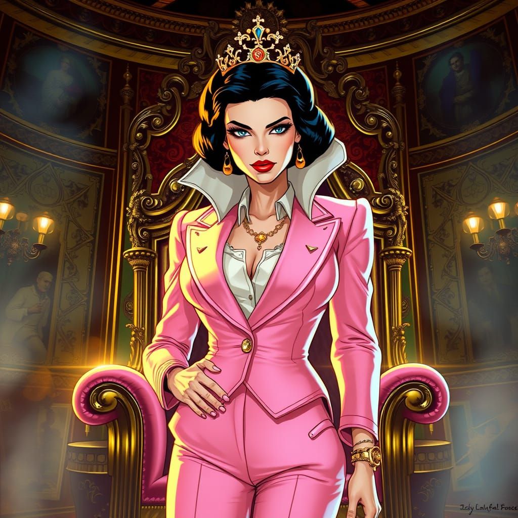 Snow White as Scarface
