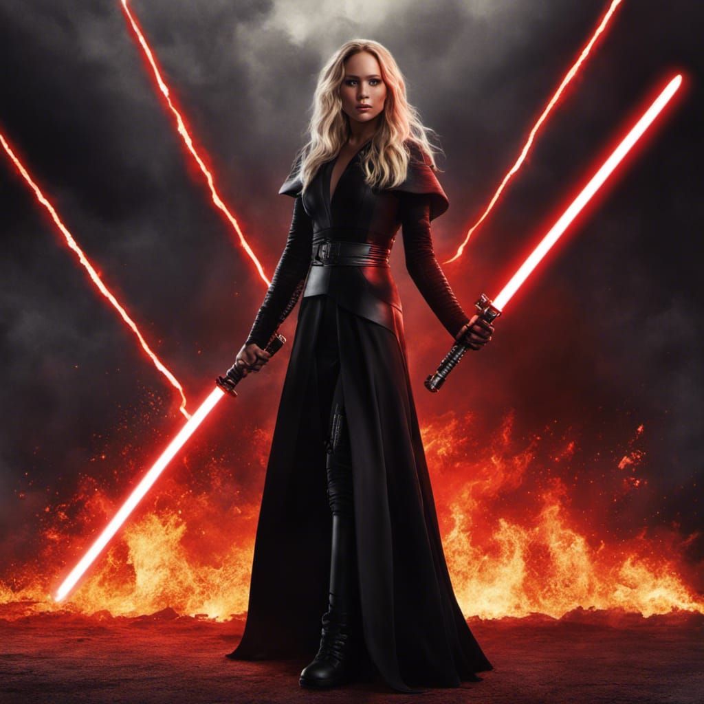 Jennifer Lawrence as a Sith lord