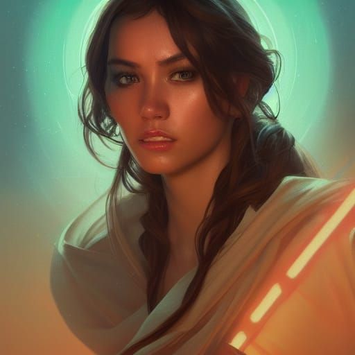 Hyperdetailed Portrait in Artstation Style