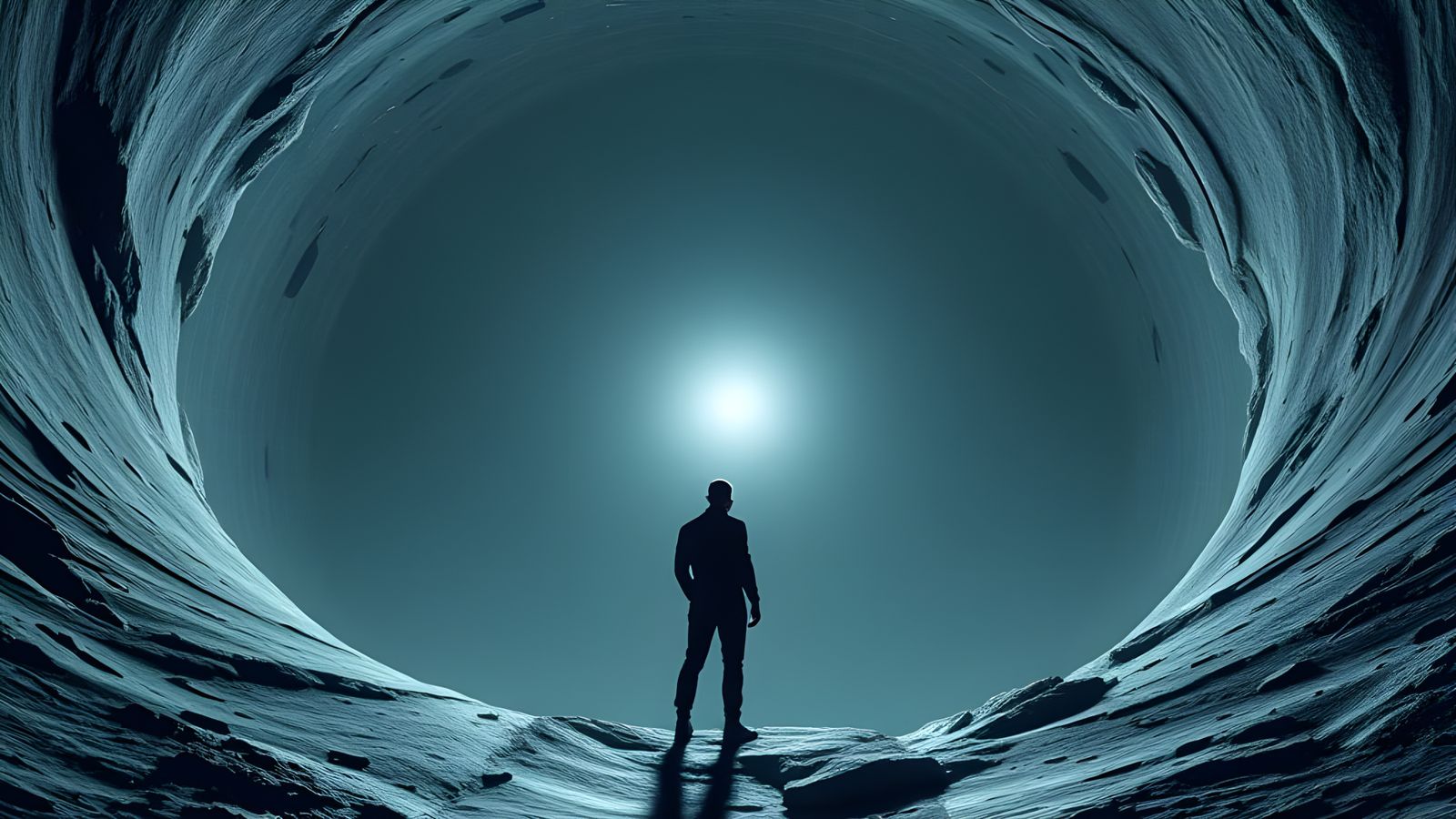 Infinite White Void: A Deep Hole