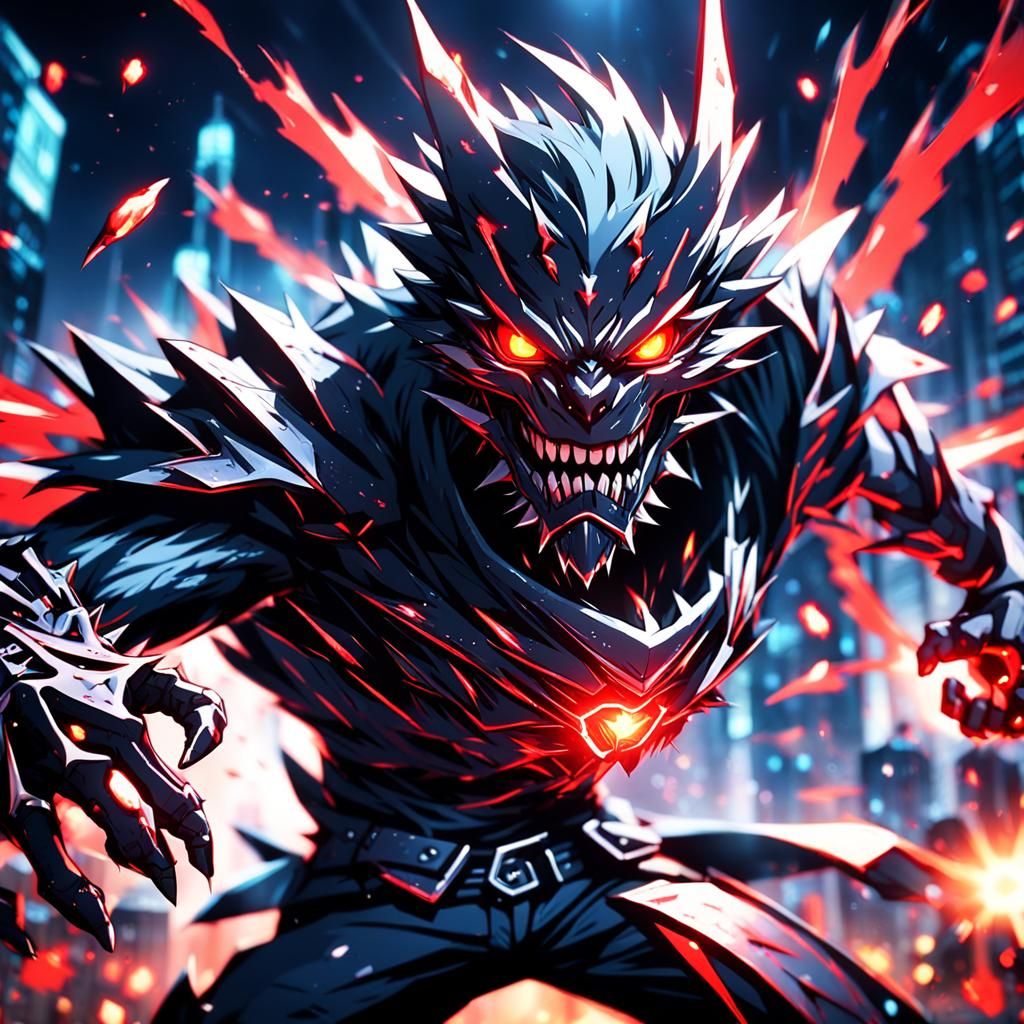 Anime Monster Attacks in Virtual Reality