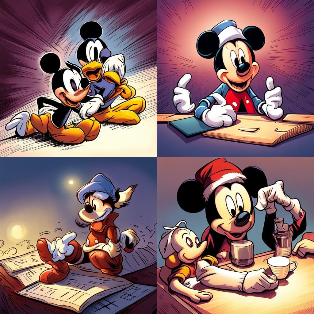 Mickey Mouse and Friends: Do No Evil Comic Art