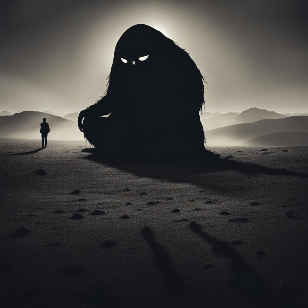 Monsters of Depression and Loneliness in Shadow